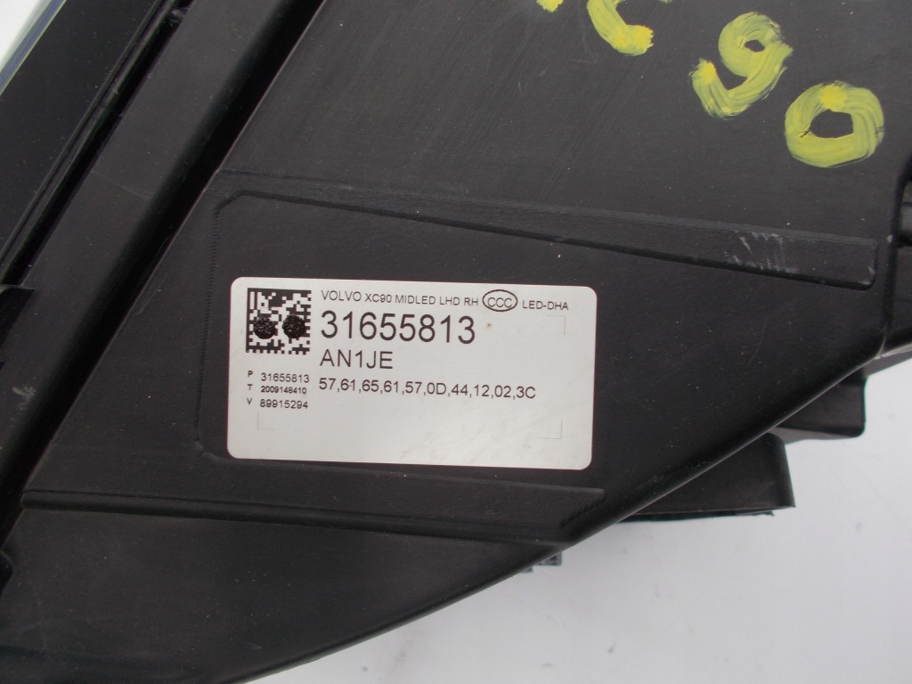 Фара фара volvo xc90 2 2 mit led 2014 -2023 31655813 правый европа Киев