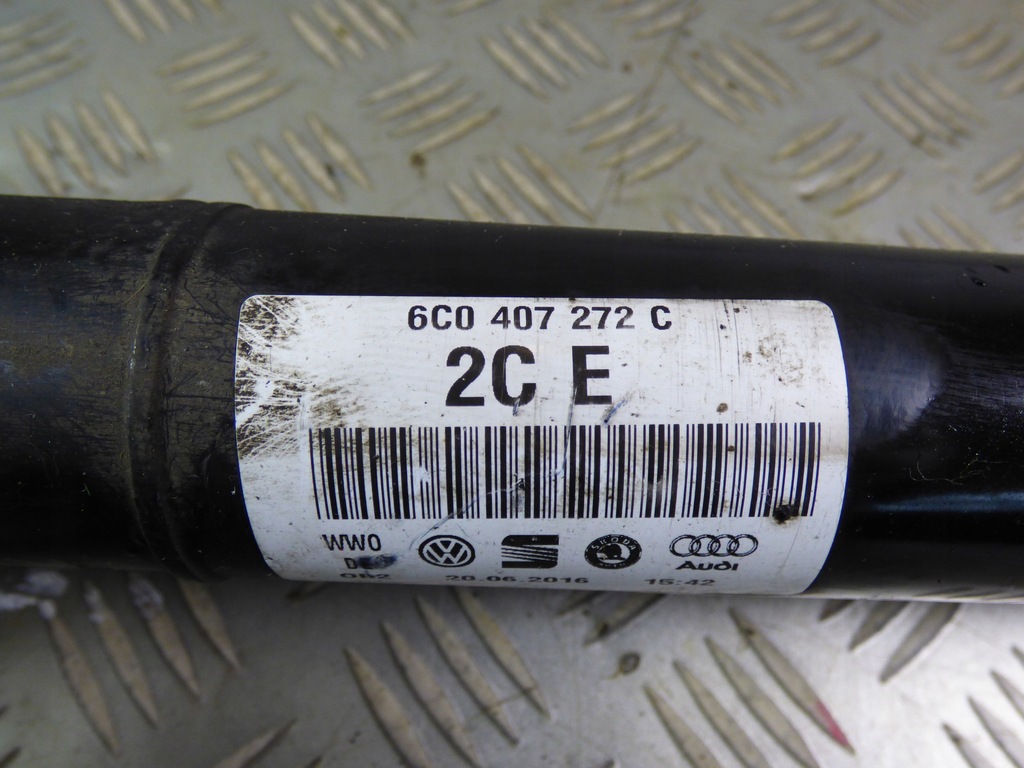 фото №4, Приводной вал приводная правая оригинал rapid 1.4tdi