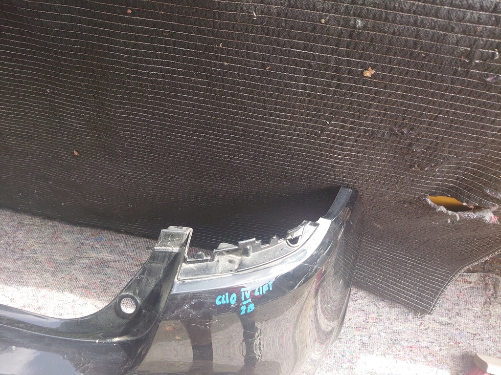 фото №5, Бампер задняя задний renault clio iv lift hb pdc