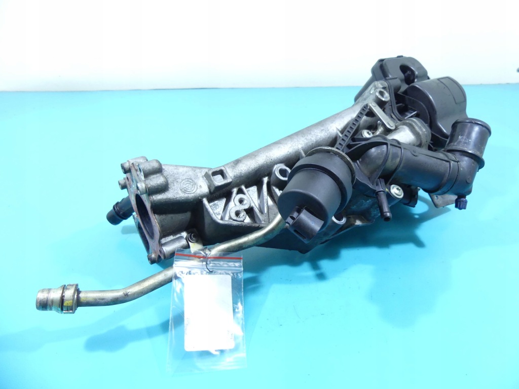 фото №2, Корпус термостата радиатор выхлопных газов alfa romeo 159 2.0 jtd