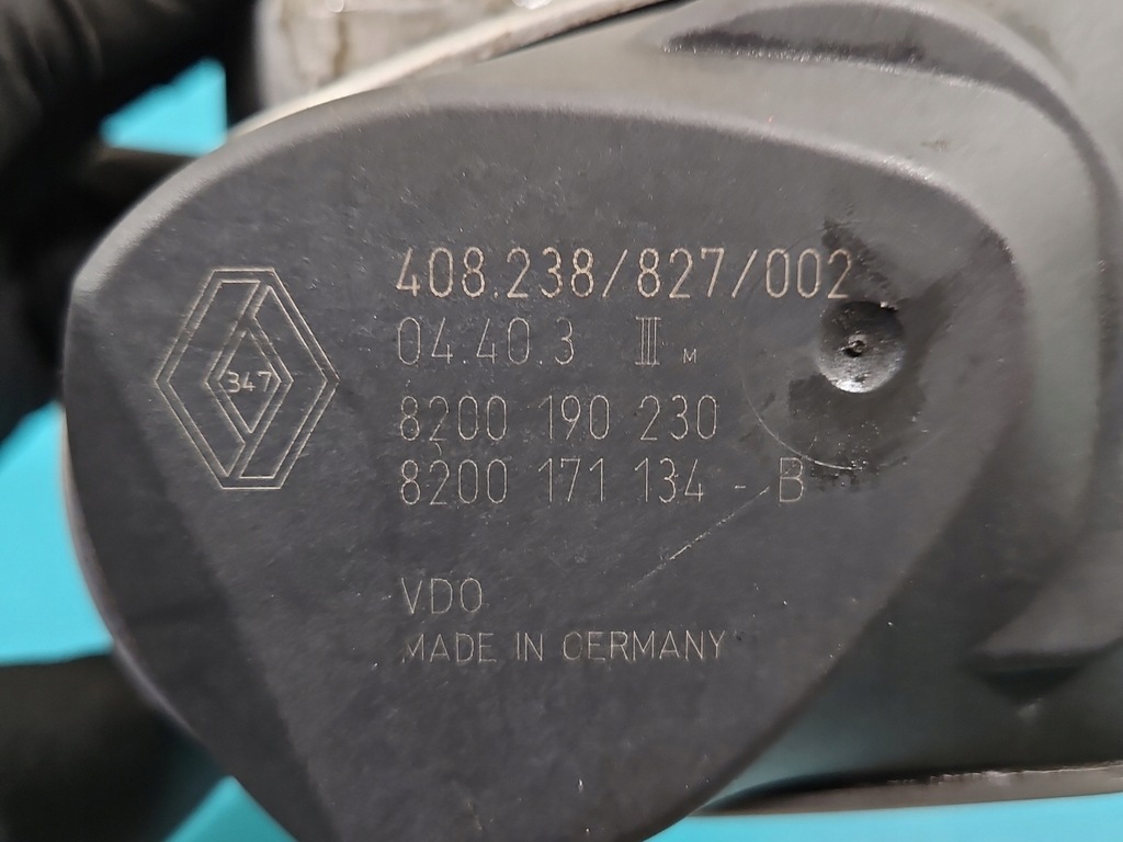 фото №8, Дроссельная заслонка renault modus 8200190230 8200171134 1.4 16v