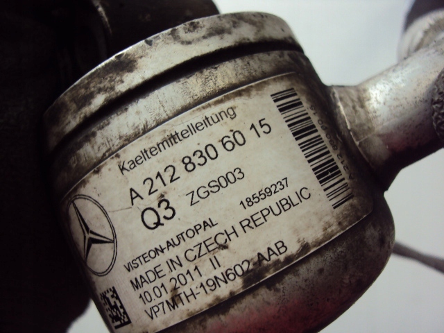 фото №4, Шланг кондиціонера mercedes w212 2.2 cdi 2011 r