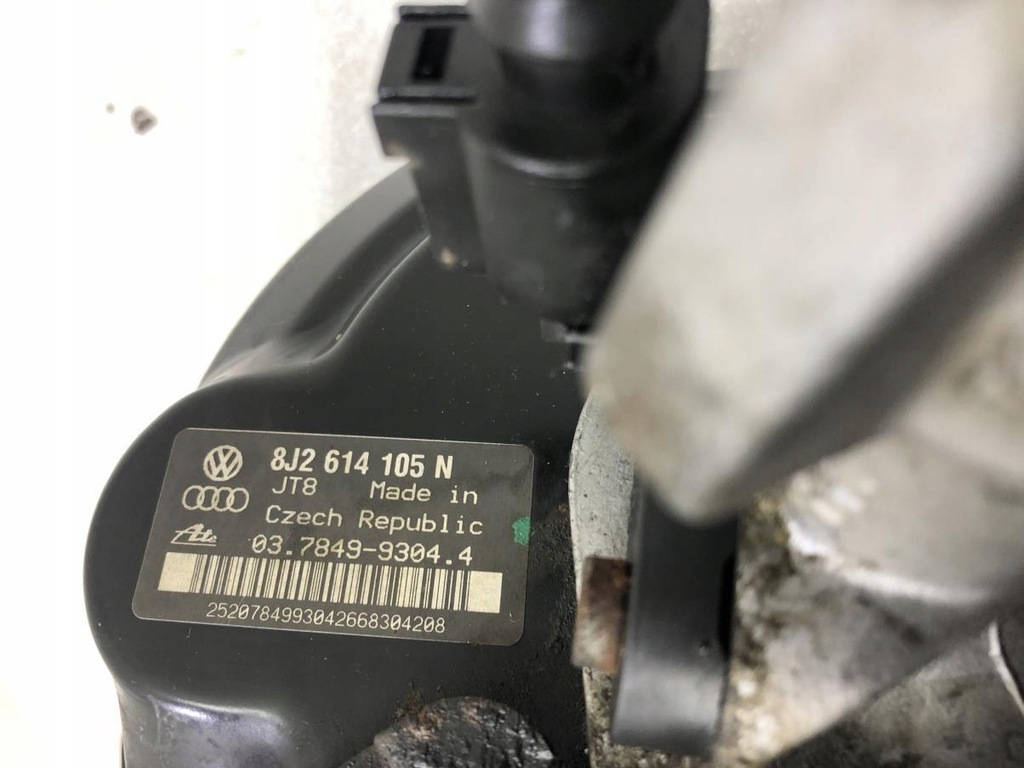 фото №7, Усилитель тормозов насос тормозная audi tt 8j 8j2614105n
