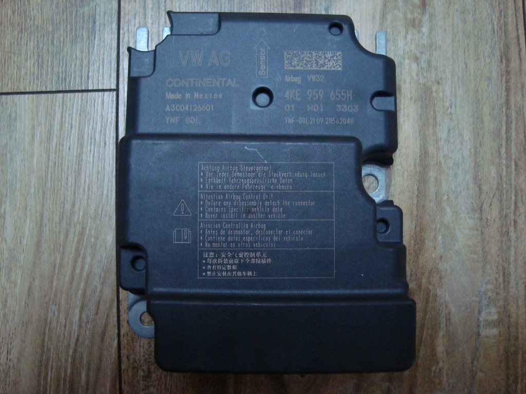фото №1, Audi q7 q8 модуль датчик подушка безопасности 4ke959655h