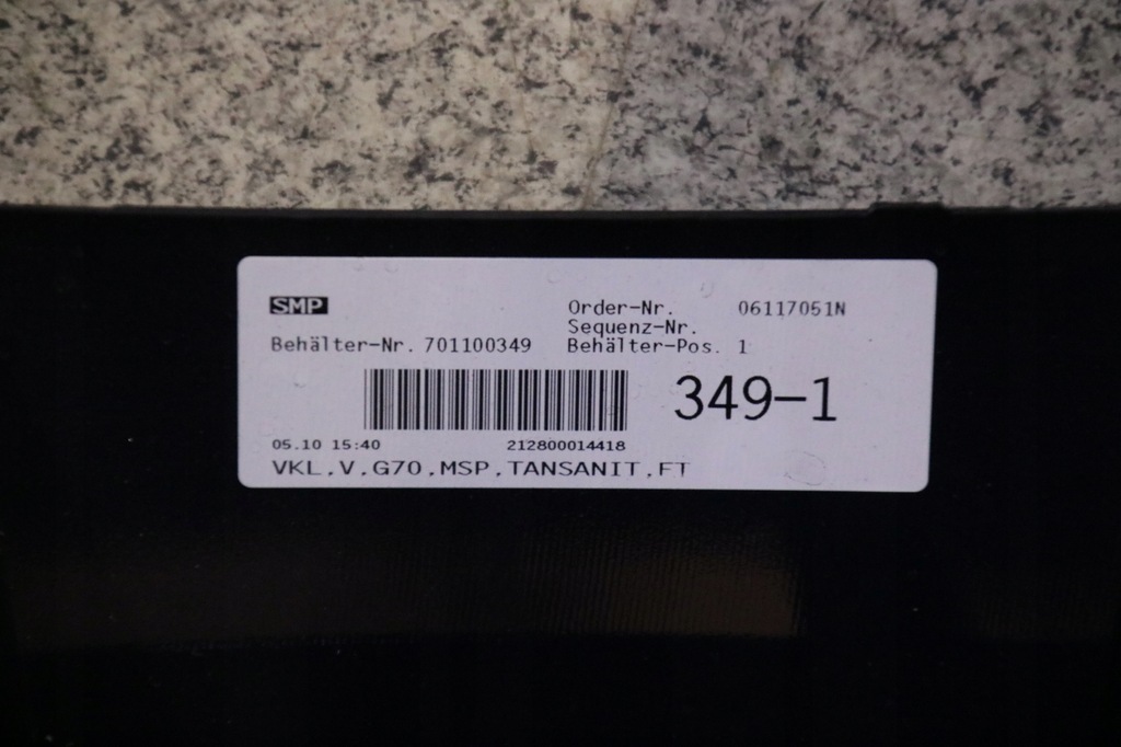 фото №13, Bmw 7 g70 i7 m-pakiet бампер перед usa цвет c3z