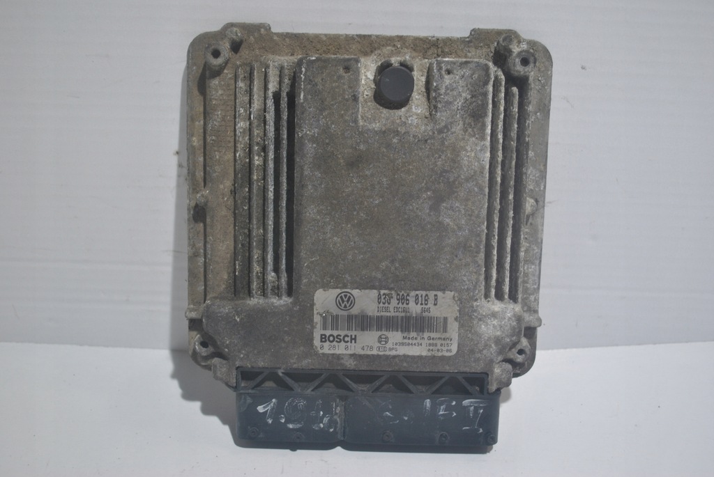 фото №1, Бортовий комп'ютер двигуна vw golf v 0281011478