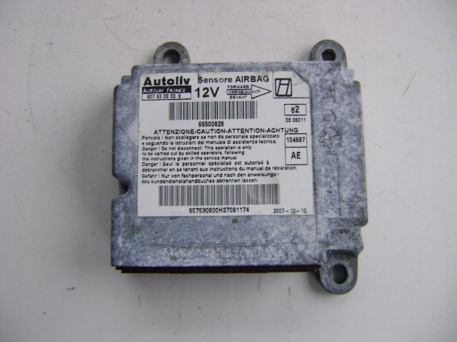 фото №1, Датчик подушка безпеки 607630800e iveco daily 3.0hpi 2006r-