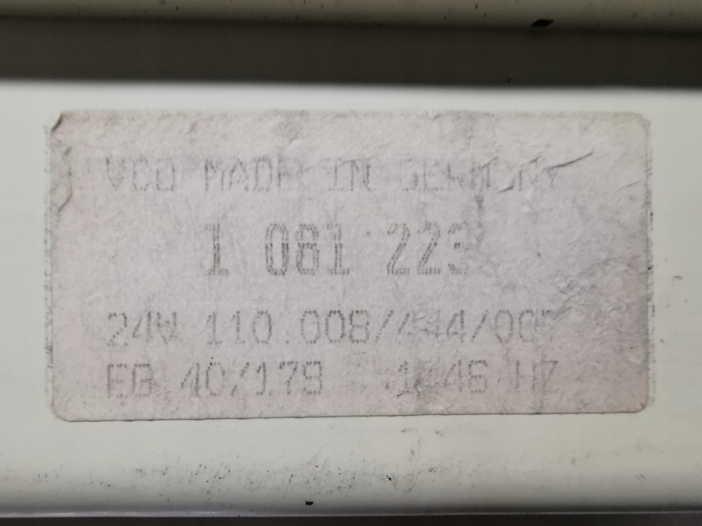 фото №7, Приборы счетчик volvo fl6 volvo fl 612 16206226-3, 1081223 all/z/2