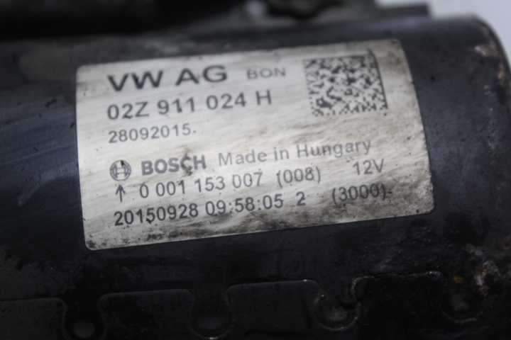 фото №3, Стартер skoda rapid ii 1.6tdi