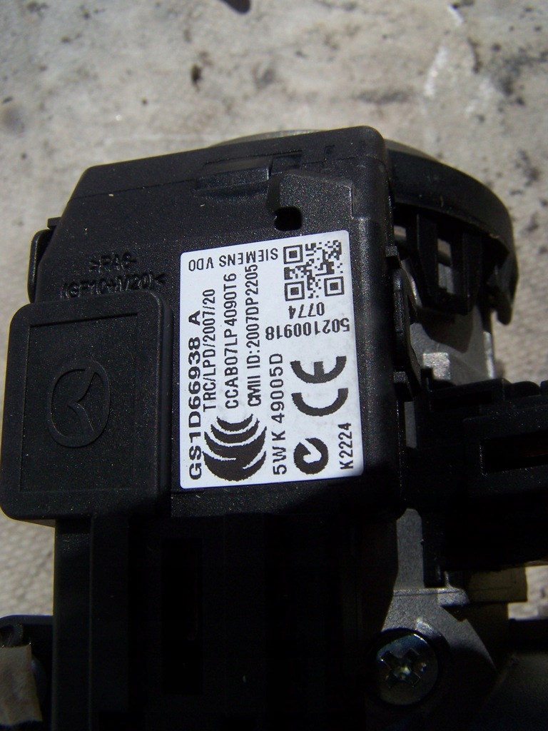 фото №5, Mazda 6 gh 2.2d набір запуск бортовий комп'ютер r2bg18881c