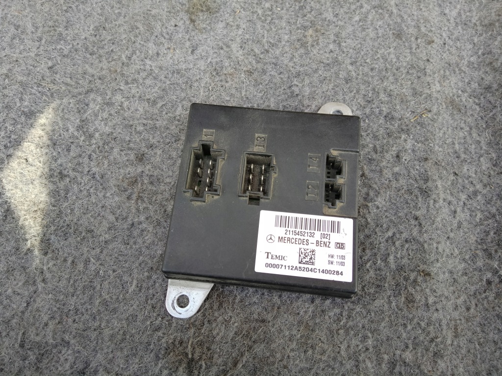 фото №1, Модуль блок управления комфорта mercedes e-klasa w211