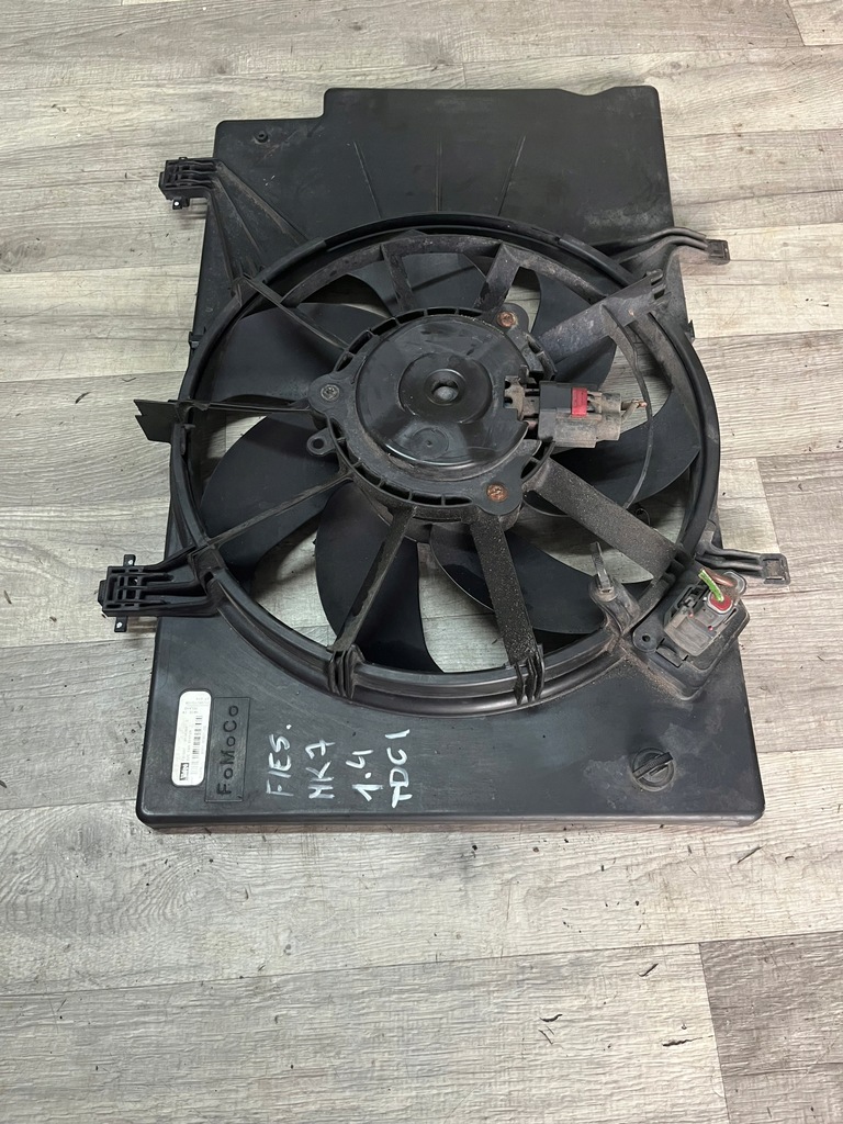 фото №1, Ford fiesta mk7 1.4 tdci вентилятор радиатора