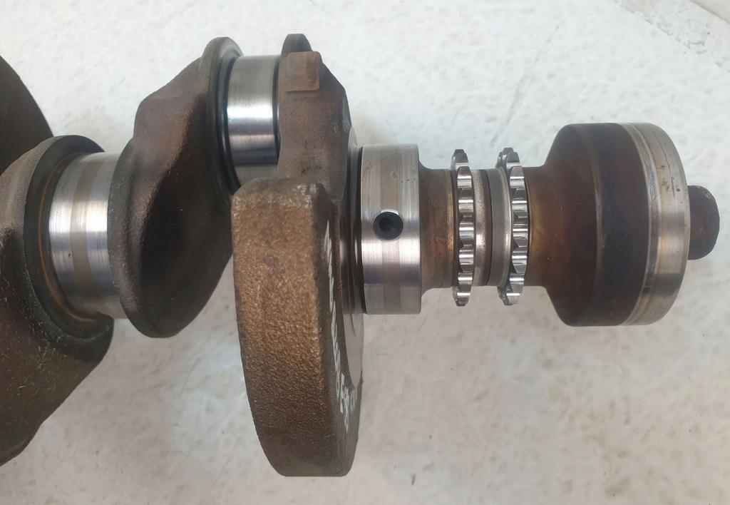 фото №8, Bmw z4 e85 e86 2.0 бензин n46b20b wał коленчатый номинал