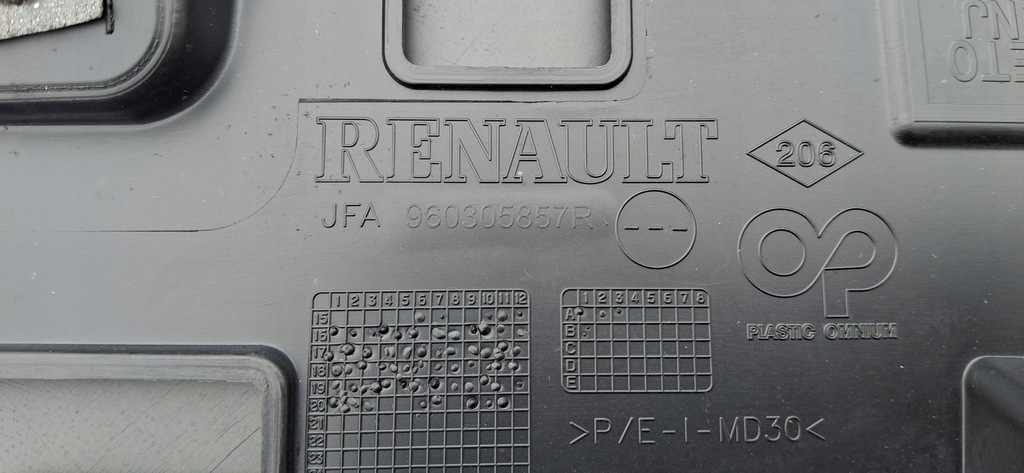 фото №9, Renault grand scenic iv спойлер спойлер кришки задня 960305857r