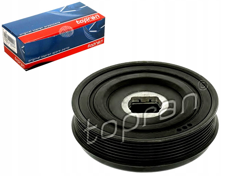 фото №1, Topran шкив коленчатого вала коленчатого opel movano b