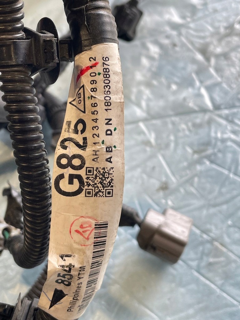 фото №6, Mitsubishi outlander iii lift 2.4 phev жгут электропроводка двигателя 8541-g825