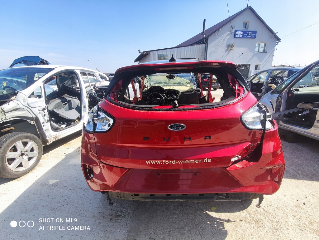 фото №1, Кришка багажника задня ford puma mk2 st спойлер