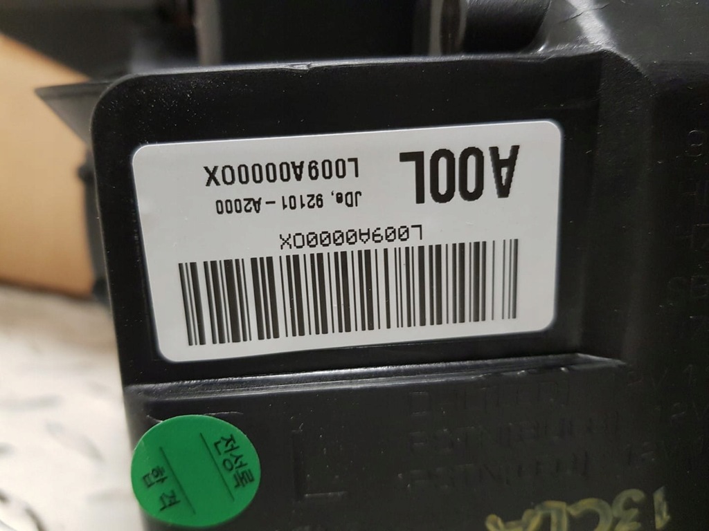 фото №9, Nowa оригинальная лампа левая перед передняя kia ceed 2 ii 12-18 фара