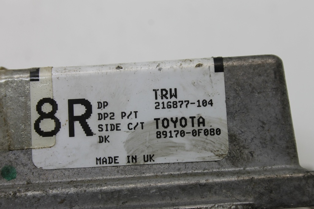 фото №9, Модуль подушка безпеки toyota corolla verso _e12_ 891700f080 2004