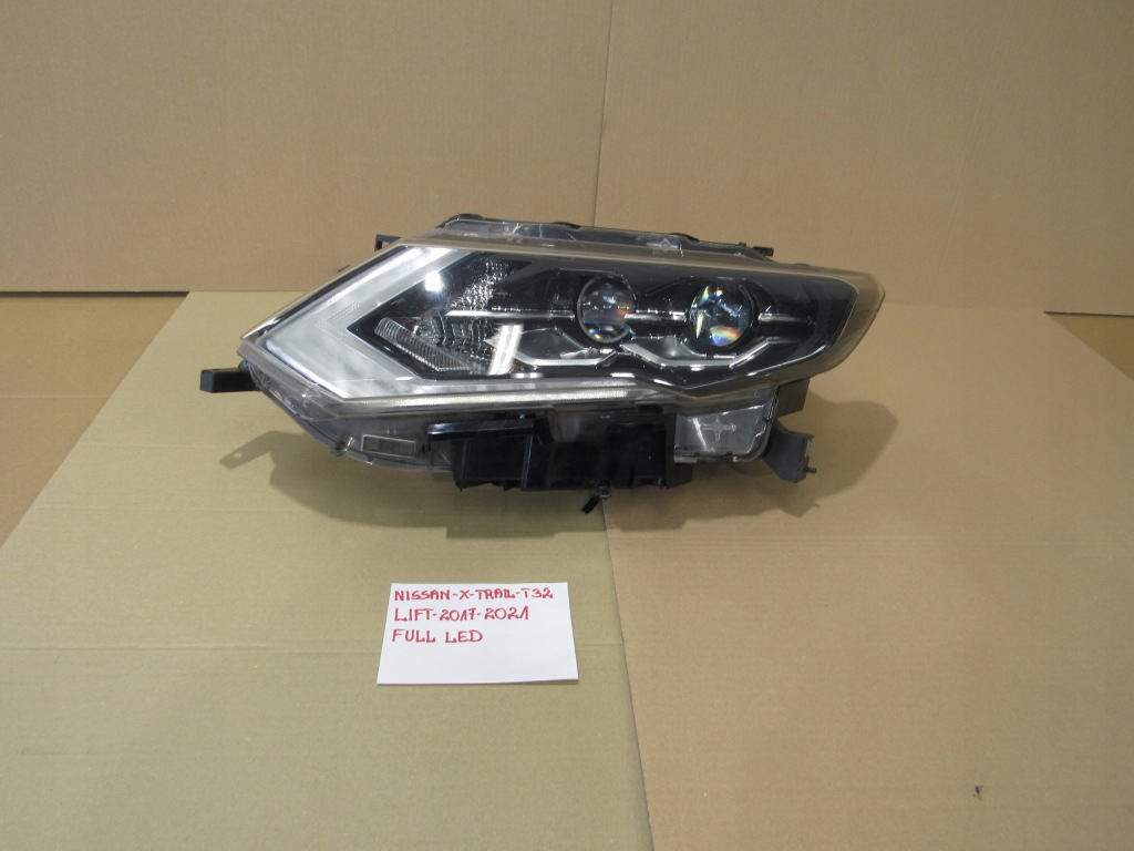 фото №1, Nissan x-trail t32 lift 2017-2021 лампа левый перед full led