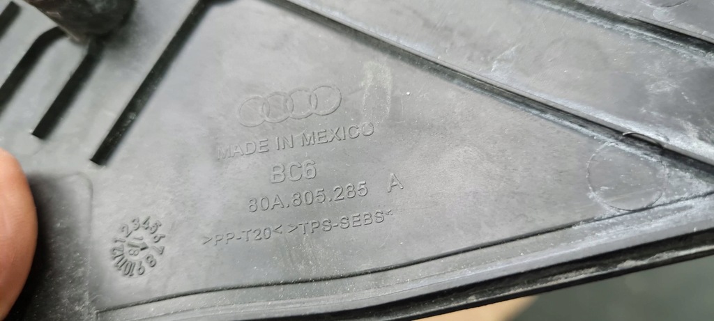 фото №11, Q5 80a sq5 накладка защита заглушка крыла левая 80a805285a