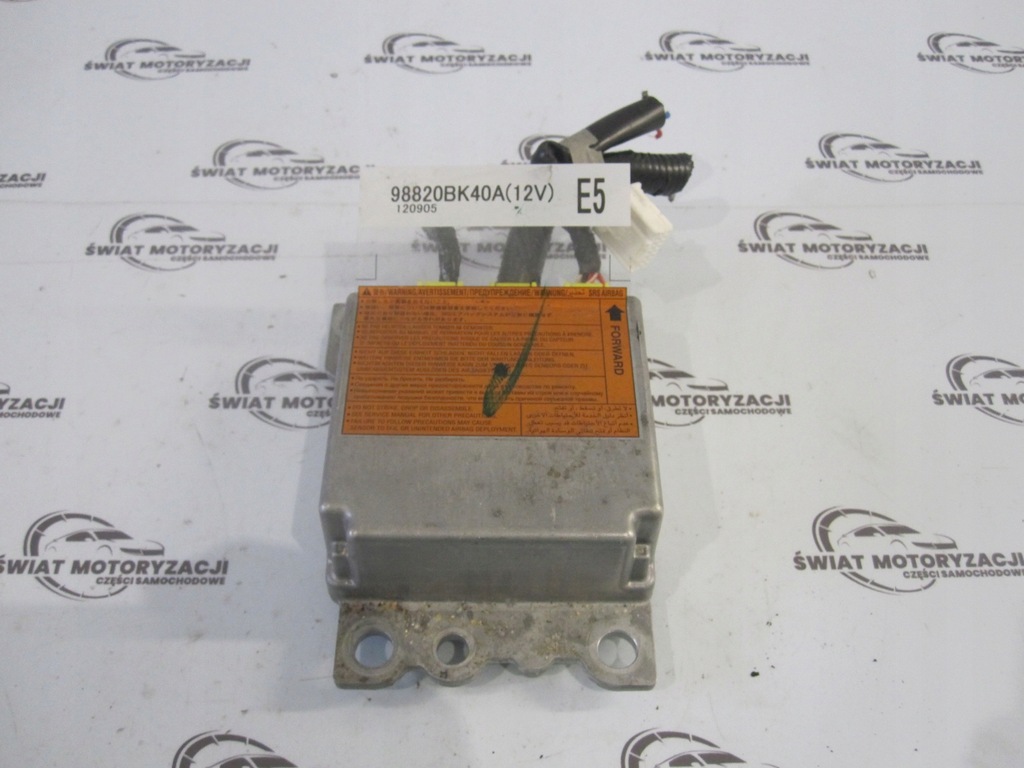 фото №1, Nissan qashqai i lift 12r модуль подушка безпеки 98820bk40a