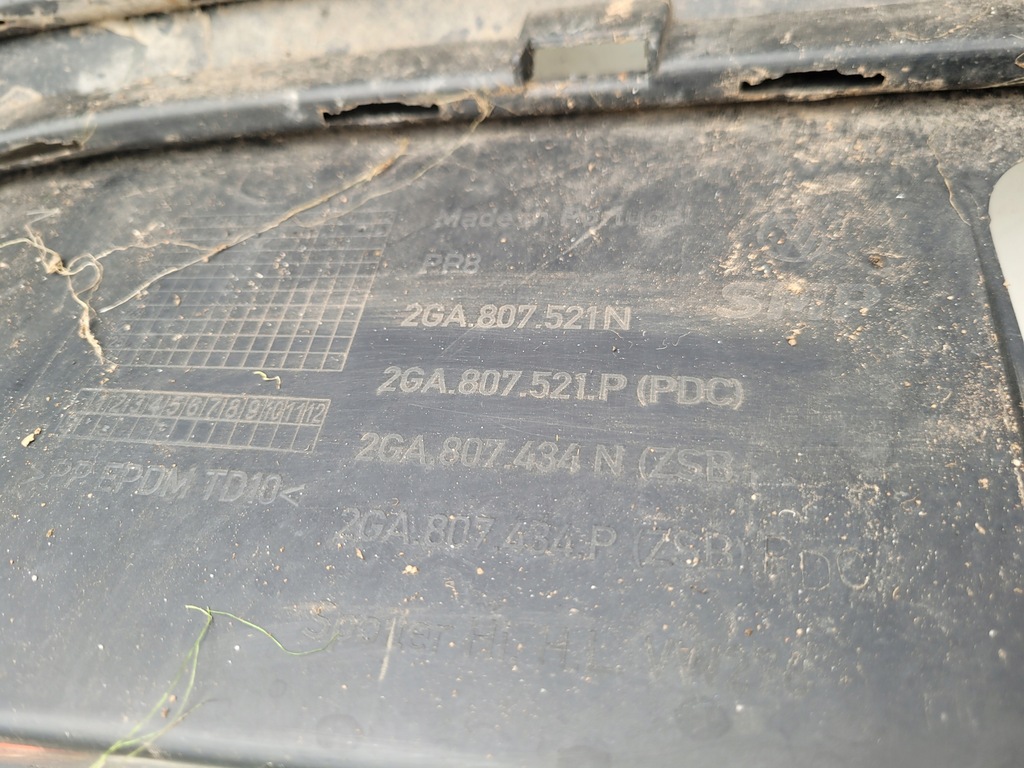 фото №15, Vw t-roc 2ga бампер задній задня