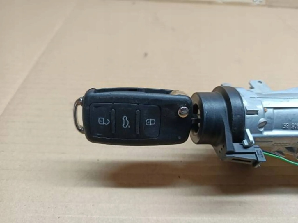 фото №3, 6ra905865a замок запалювання ключ skoda rapid 1k0905851