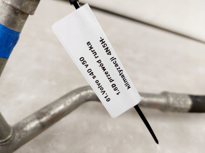 фото №7, S40 ii v50 1.6 2.0d шланг кондиціонера трубка wąż