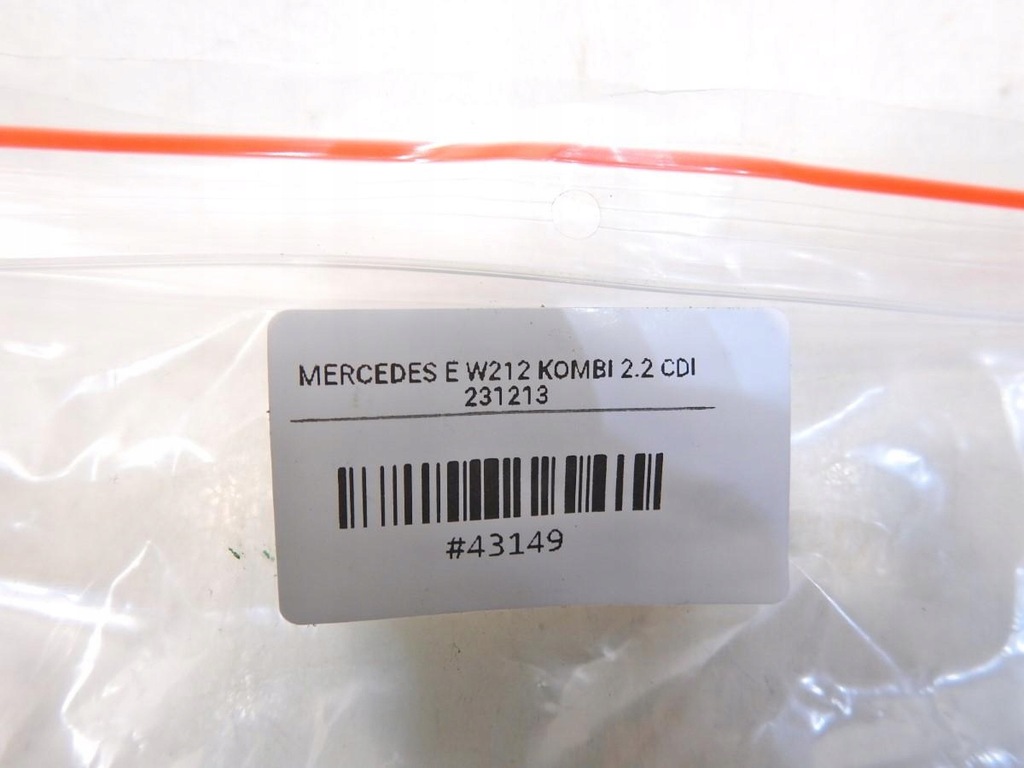 фото №4, Wąż труба wody mercedes w212 2.2 cdi