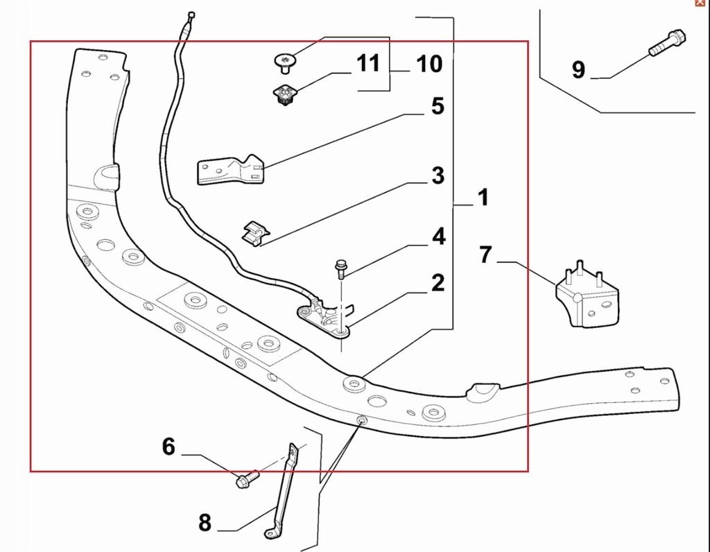 фото №2, Pas передній alfa romeo giulia новий oryginalyny