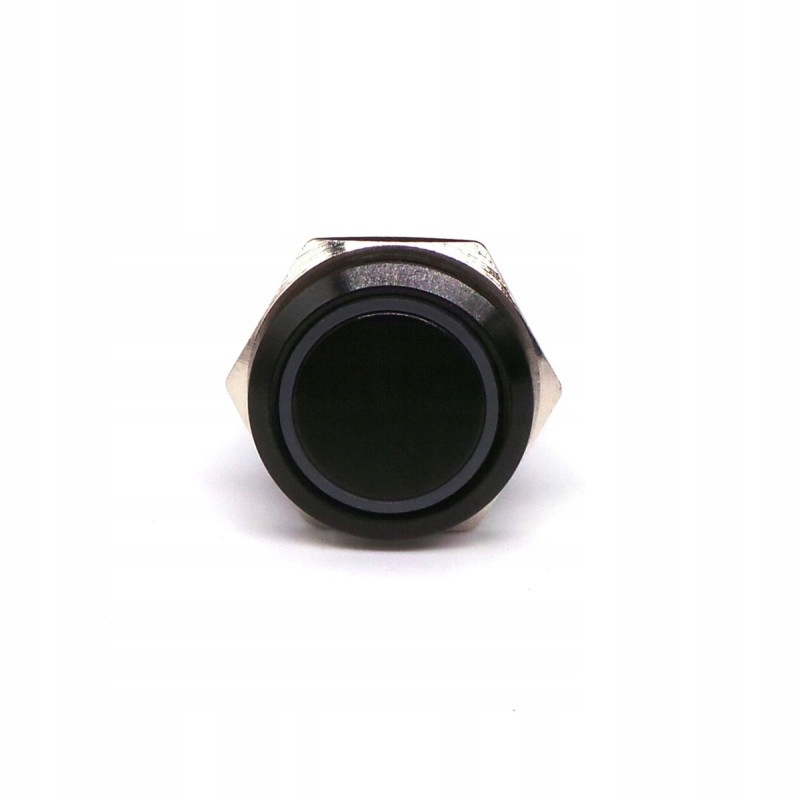 фото №6, Выключатель - кнопка защёлочный 18mm niebieski