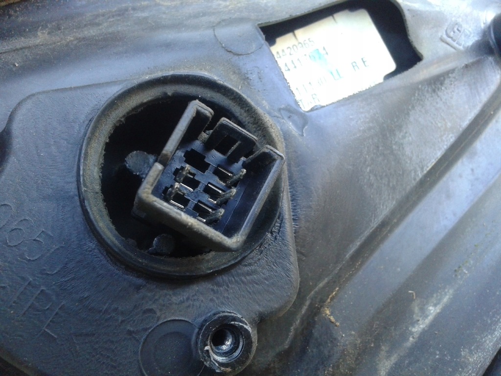 фото №7, Зеркало правое электрический opel corsa c 00-06 z157 серебристый штекер 5 pin