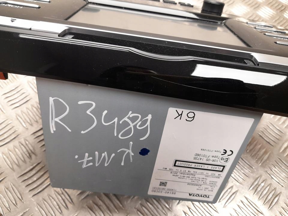 фото №7, Радио с проигрыватель cd toyota camry xv70 2020 8614033c90