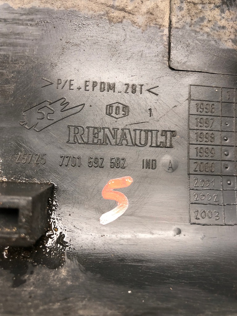 фото №9, Молдинг боковая левая правая renault master iii 7701692582