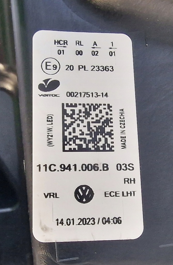 фото №14, Vw id.4 uk лампа перед права full led 11c941006b