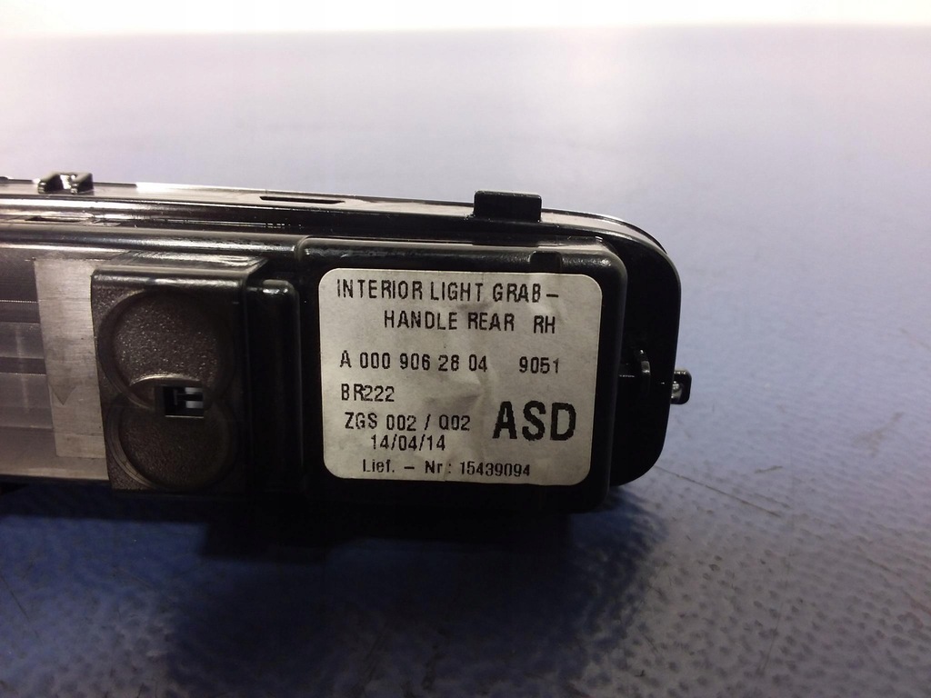 фото №4, Mercedes s w222 лампа стельовий задня права led