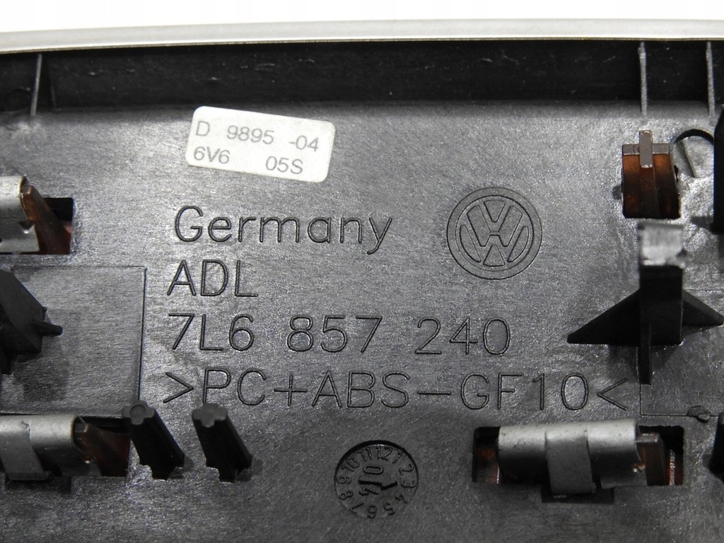 фото №7, Молдинг декоративная консоли средняя vw touareg i