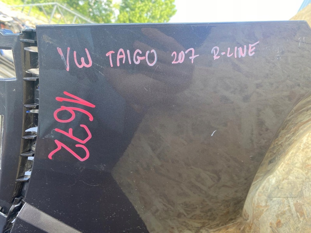 фото №10, Бампер задняя задний vw taigo 2g7 r line