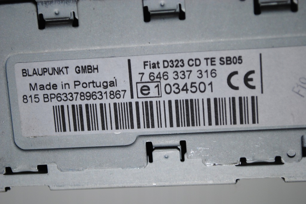 фото №8, Радіопрогравач cd fiat linea 7646337316