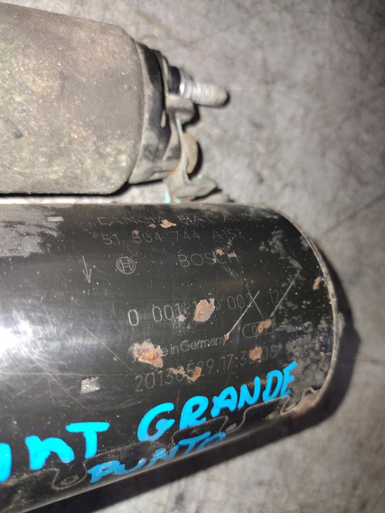 фото №8, Стартер 51804744 fiat grande punto 1.4