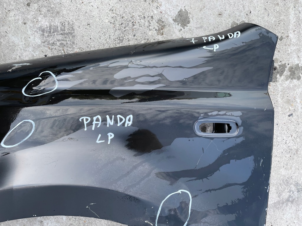 фото №5, Fiat panda 2 ii 03-12 крила передній лівий orginał