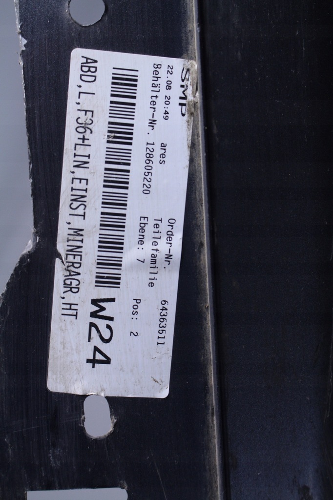 фото №7, Молдинг порог левая bmw 4 f36 gran coupe 16r.