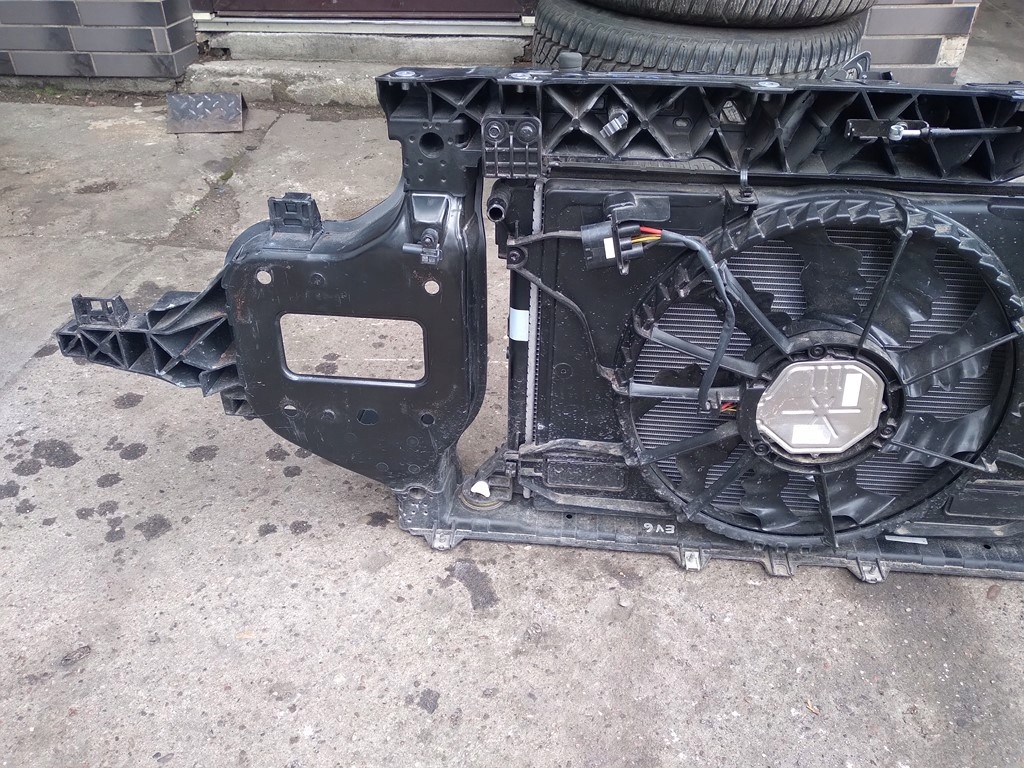 фото №7, Kia ev6 ev-6 pas передний усилитель радиатор полный