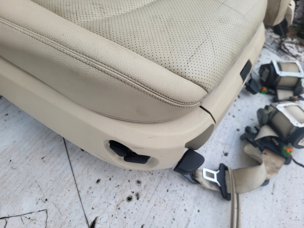 фото №6, Сиденья заднее сиденье ремни обшивки kpl кожа mercedes e-klasa w211 sedan