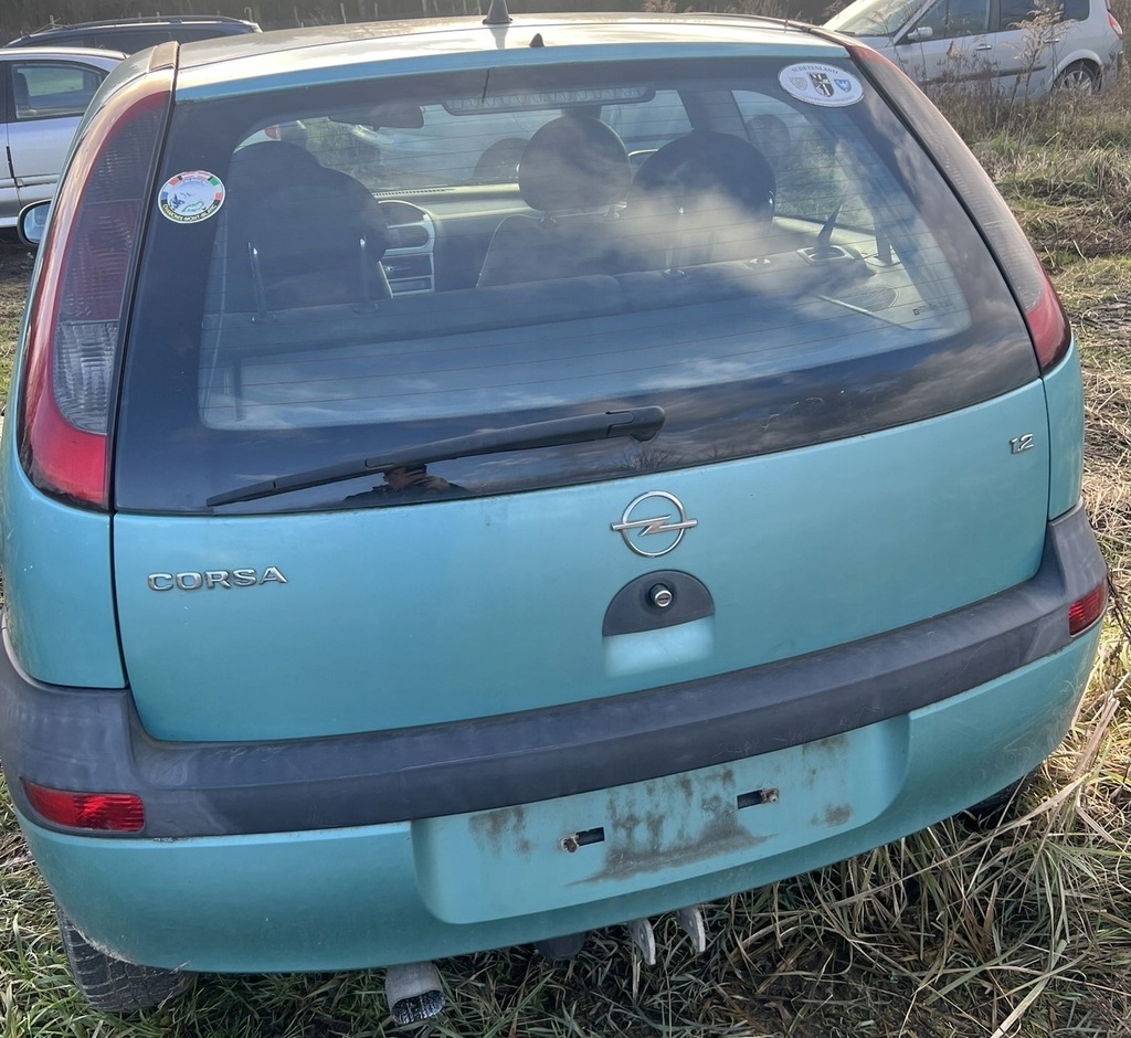 фото №1, Крышка багажника багажника opel corsa c z397 3дверь