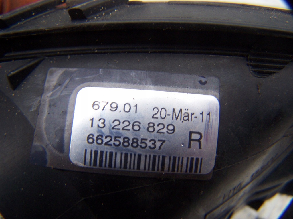 фото №4, Противотуманная фара правый opel insignia a 13226829