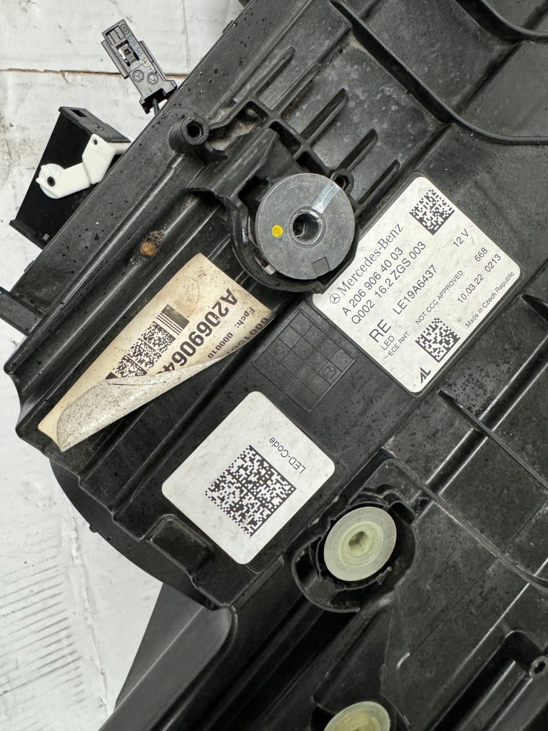 фото №4, Mercedes cklasa w206 правая лампа full led performance