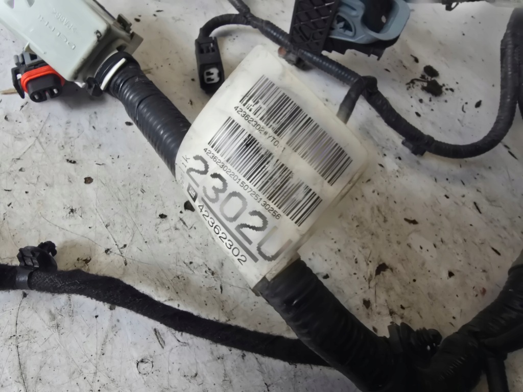 Opel mokka джгут електропроводка поперечина передній роз'єми лампа ксенон європа  42362302 Зі Шроту