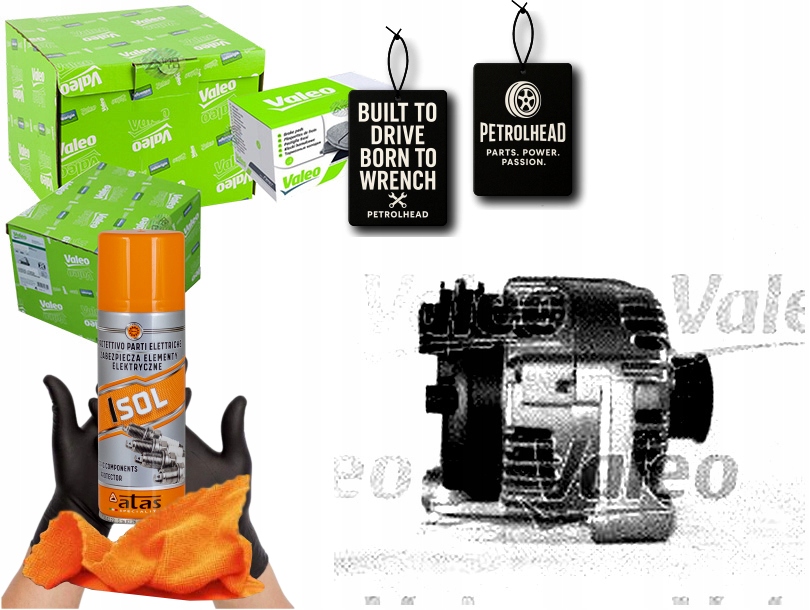 Купить Генератор bmw 3 3,0d 06- valeo #petrolhead pro+ kit4